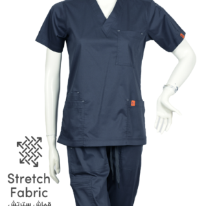 سكراب طبي رصاصي غامق للجنسين B15X